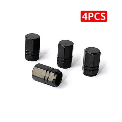 4PCS Titanium Motorcycle Hexagon Tire Valve Stem Caps for Honda Yamaha Suzuki - Image 1 of 3
