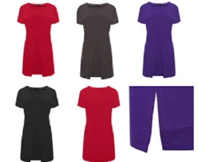 FASHION 24 SEVEN SPA Beauty Hair Salon Hairdressing Beautician Nail Massage Therapist Tunic