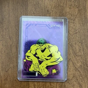 2024 Upper Deck Marvel Allegiance Secret Wars Hulk Purple Box /99 - Picture 1 of 2
