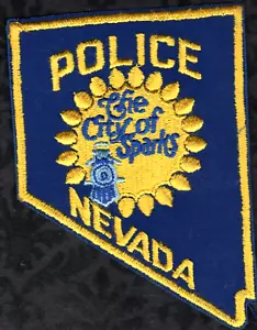 Sparks Nevada Police Shoulder Patch - Foto 1 di 2