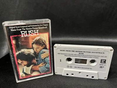 Rush Soundtrack Eric Clapton Cassette Tape (Reprise 1992) - Image 1 of 3