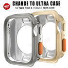 For Apple Watch Case 40/41/44/45mm iWatch Series 9 8 SE 7 Screen Protector Cover