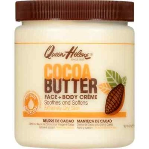 Crema de manteca de cacao Queen Helene loción facial y corporal para piel seca, 15 oz - Imagen 1 de 6