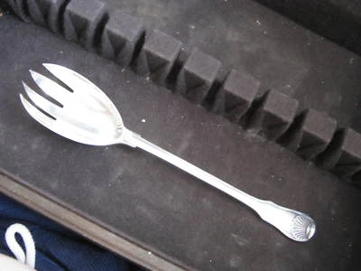 Maison AUGER FRERES A*F Georges & Emile c. 1900-15 prata 950 SEVIGNE, 1 garfo - Imagem 1 de 4