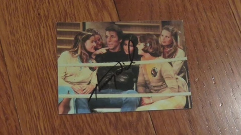 Henry Winkler Autographed Hand Signed Card Happy Days Fonz Cover