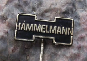 Insigne épingle vintage Allemagne de l'Est Hammelmann société logo H - Photo 1/2
