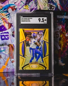 Espejo Dalvin Cook dorado #62 2023 certificado Panini 25/04 SGC 9,5 - Imagen 1 de 2