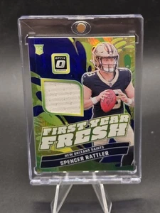2024 Donruss Optic Spencer Rattler First Year Fresh Jersey RC – New Orleans... - Picture 1 of 2
