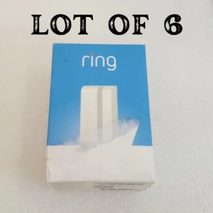 Ring Alarm Contact Sensor 4XD3S7-0EN0 (1st Gen) New Open Box 6 Pack Never Used - Picture 1 of 5