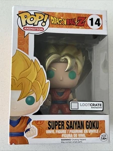 Funko Pop! Dragon Ball Z Super Saiyan Goku 14 - Metallic - Lootcrate Exclusive - Bild 1 von 5