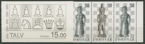 Färöer 1983 Schachfiguren Markenheftchen MH 1 postfrisch (C17514) - Picture 1 of 1