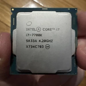 Intel i7-7700K(SR33A) @ 4.20GHz / 8MB /Socket 1151/Processor ONLY - Picture 1 of 5