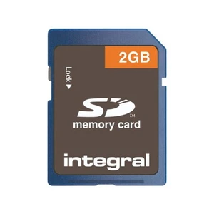 Integral Carte Mémoire 4 pour des Appareils Compatibles SD 2GB Noir - Zdjęcie 1 z 2