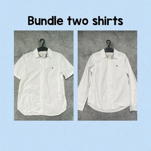 Bundle of 2 H&M White Shirts for Boys - 9-10 y/o - Picture 1 of 4