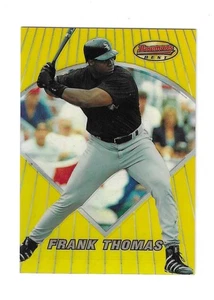 Frank Thomas 1996 Bowman's Best Preview Refractor Card # BBP13 - Picture 1 of 2
