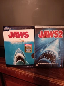 Jaws Special Edition Dvd & Bonus Jaws 2 Dvd Set - Picture 1 of 8