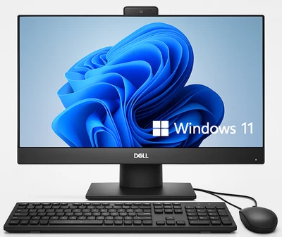 Dell OptiPlex 5260 22" FHD, All In One Intel i5-8th 16GB Ram + 512GB SSD Win 11. - Image 1 of 4