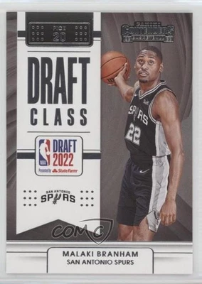 2022-23 Panini Contenders Draft Class Malaki Branham #6 Rookie RC - Image 1 of 2