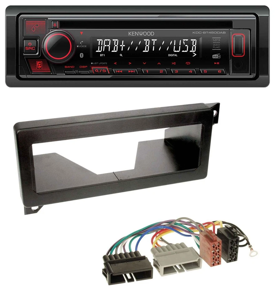 Kenwood MP3 CD USB Bluetooth DAB Autoradio für Chrysler Voyager Vision Neon Jeep - Bild 1 von 4