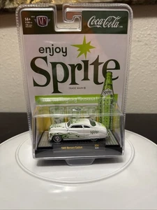 2025 M2 Machines Coca Cola CHASE Sprite 1949 Mercury Custom White A54 - Picture 1 of 2