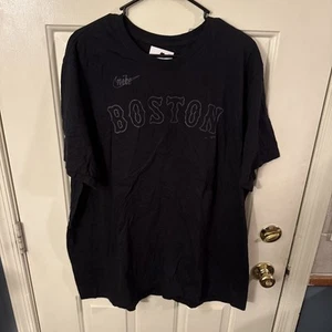 Nike David Ortiz Boston Red Sox Blackout T Shirt 2xl NWT - Picture 1 of 8