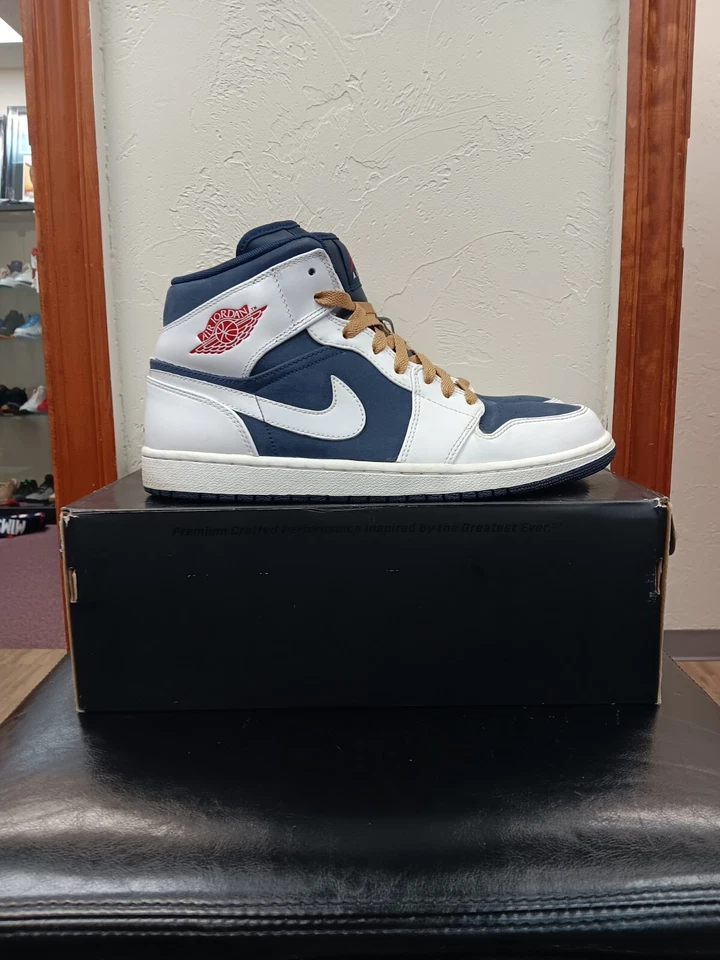 Air Jordan 1 Phat Olympic Hombre Talla 11 364770-400 Con Caja Original Usado  Foto 1 de 4
