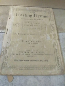 Antique LASTING HYMNS by John A Lee Cloth Cover - Bild 1 von 3