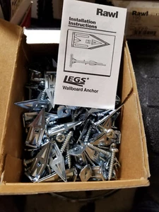 Rawl Hollow Wall Anchor with 1/8-1" screws #2335 (100) Per Box - Picture 1 of 3