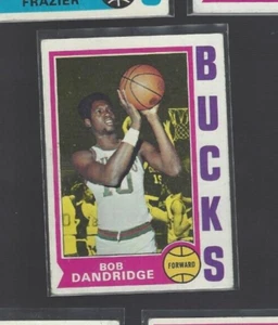 1974-75 TOPPS BASKETBALL #126 BOB DANDRIDGE EX - Picture 1 of 1