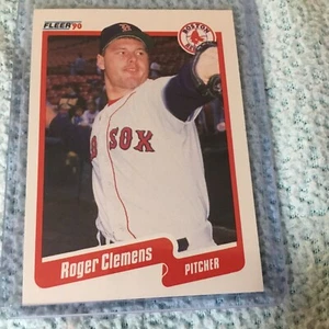 Roger Clemens 1990 Fleer #271 ERROR CARD. One Owner Perfection - Picture 1 of 8