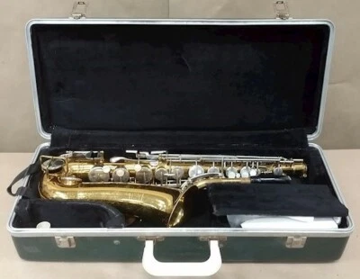 Saxofón Alto Selmer Bundy con Estuche/Accesorios, EE. UU., Buen Estado Foto 1 de 4