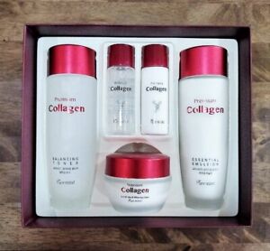 PURE MIND Premium Collagen Anti Wrinkle And Whitening Cream Set MADE IN KOREA
