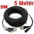 New 5M BNC Video DC Power Cable Lead For CCTV Camera DVR