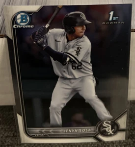 2022 Bowman Chrome Prospect #BCP-76 Lenyn Sosa - Chicago White Sox - Picture 1 of 2