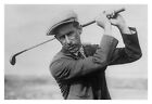 JIM BARNES HOLDING A GOLF CLUB ENGLISH GOLFER 1918 4X6 PHOTO