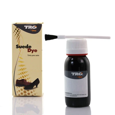 (185,80 EUR/l) TRG Lederfarbe für Wildleder, Rauleder Nubuk, Kunstwildleder 50ml - Bild 1 von 3