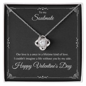 Love Knot Necklace For Your Soulmate on Valentine's Day, Valentine's Day Gift - Picture 1 of 5