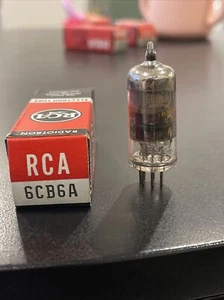 Tubo electrónico en caja RCA 6CB6A - Imagen 1 de 3