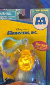 2001 spin master toys disney pixar monsters inc * SULLY * light up key chain - Picture 1 of 4