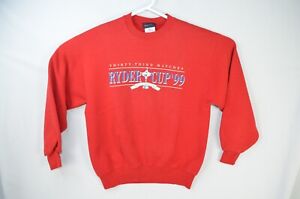 Vintage Ryder Cup 1999 Red Sweater Size Medium M