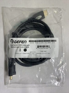 Gefen CAB-HDMI-LCK-06MM-CO High Speed HDMI Locking Cable 6ft / 2m Male-Male NEW - Picture 1 of 2
