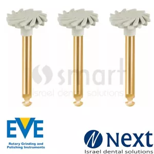 Menge x 3 Dental Diacomp Plus Twist Composite Polieren Diamant EVE 10 mm fein - Bild 1 von 2