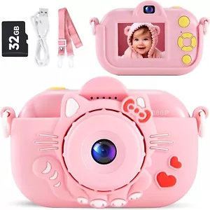 Kids Camera Digital Camera for Girls Age 3-8, 1080P Toddler Camera for Kids new - Picture 1 of 5