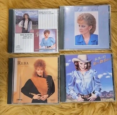 CD’s 4-  Reba McEntire-Greatest Hits & Best Of, Sweet 16, My Kind Of Country  Foto 1 de 4