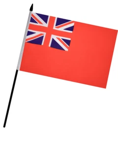 Red Ensign Hand Flag (9" x 6") - Picture 1 of 3