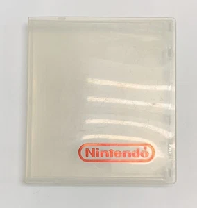 Original Official Nintendo NES Plastic Game Case Clear - Not Mint - Picture 1 of 5
