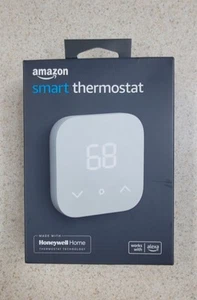 Amazon Smart Thermostat w/ Alexa S6ED3R - BRAND NEW OPEN BOX - NEVER USED - Picture 1 of 2