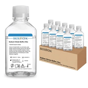 Biologix® Sodium Citrate Buffer (10X), PH6.0, 500mL/ Bottle, 10 Bottles/Case - Picture 1 of 11