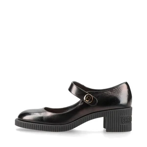 Zapatos de salón Christian Dior D-DOLL con correa de cuero 40 para dama negros MD0221 CD logo Mary J - Imagen 1 de 16