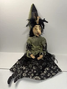 Joe Spencer Halloween Witch ‘Thelma’ Doll - Picture 1 of 10